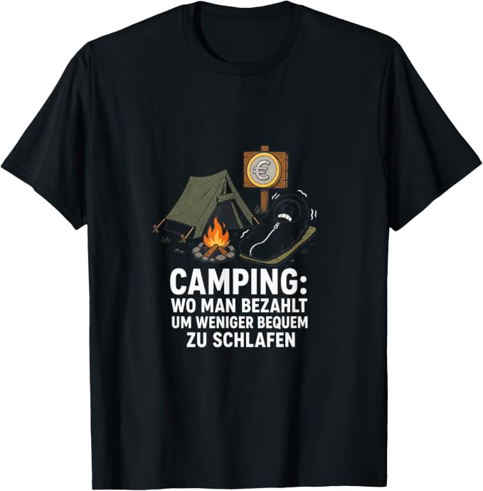 Camping – bezahlt unbequem schlafen